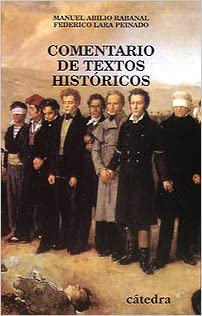 Comentario de textos históricos. 9788437615912