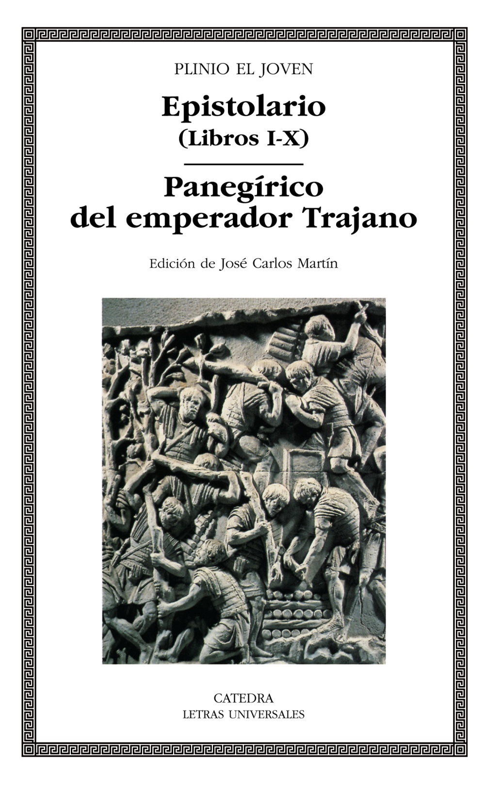 Epistolario (libros I-X); Panegírico del emperador Trajano. 9788437624242
