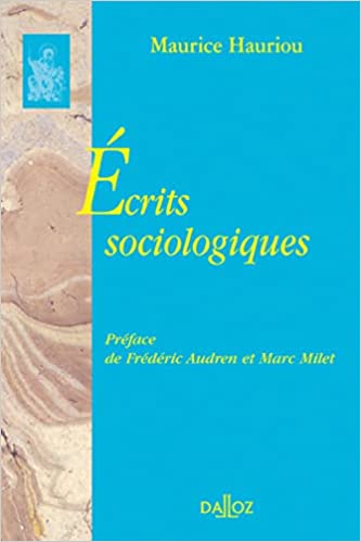 Écrits sociologiques. 9782247080885