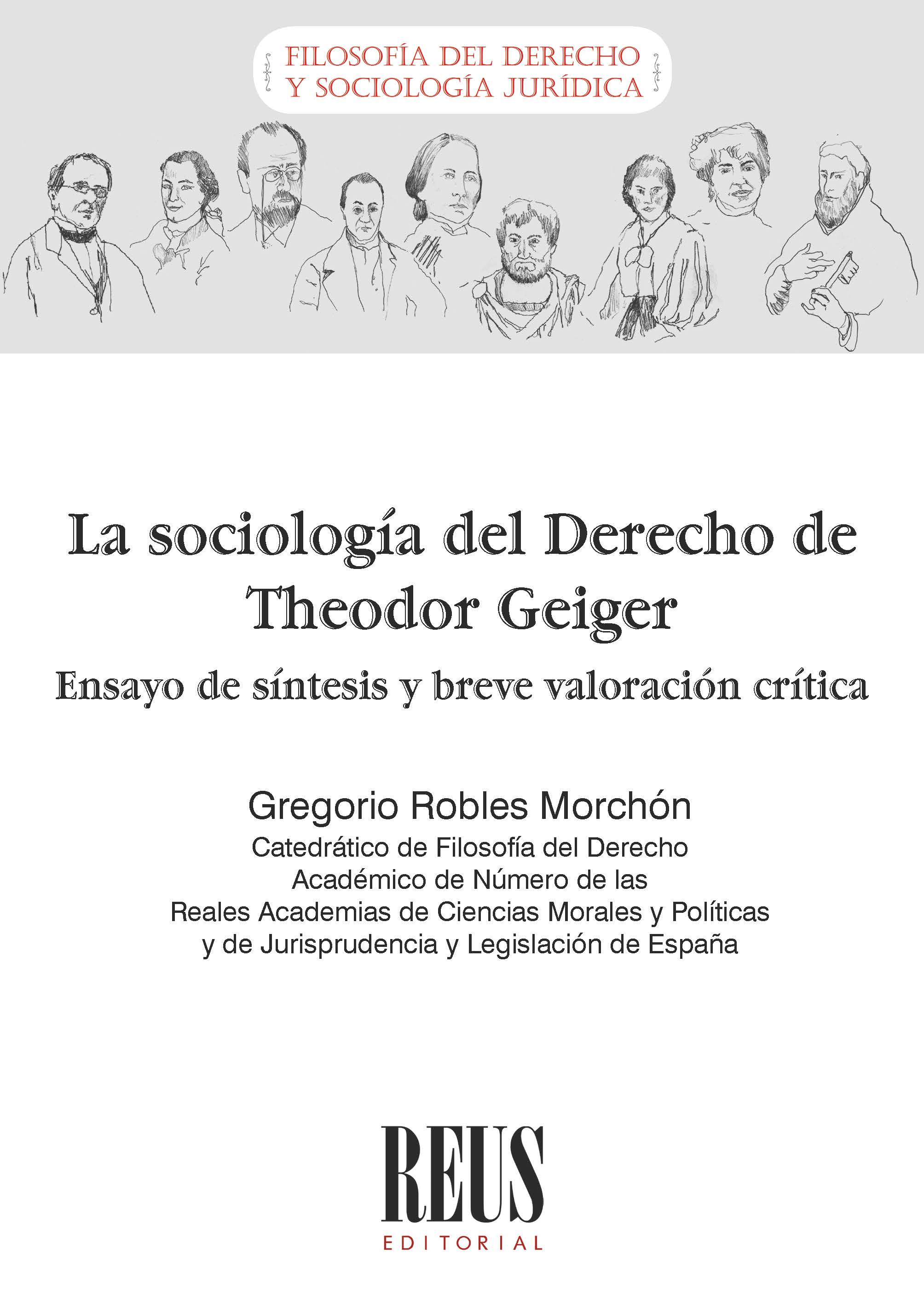 La sociología del Derecho de Theodor Geiger . 9788429027334