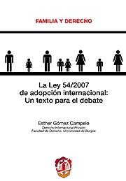 La ley 54/2007 de adopción internacional