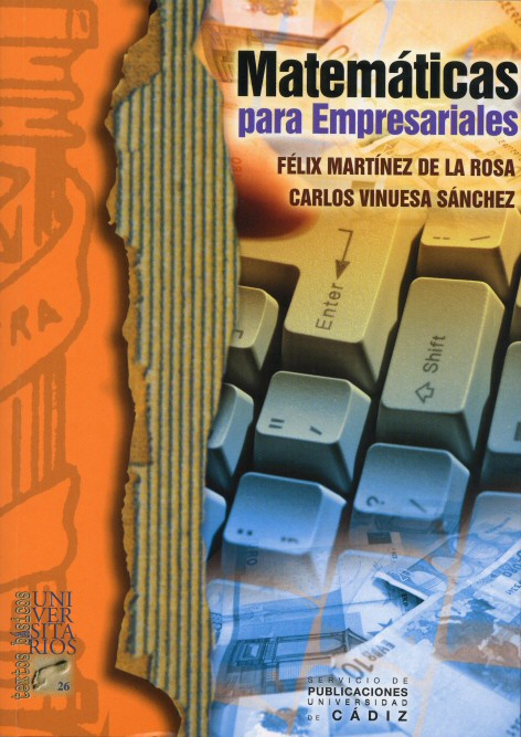 Matemáticas para empresariales. 9788477868910