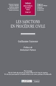 Les sanctions en procédure civile. 9782275130101
