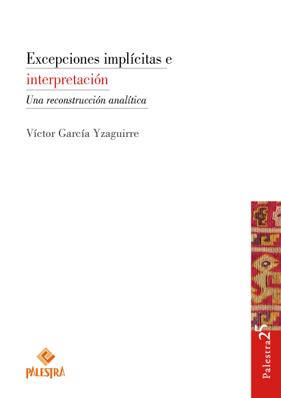 Excepciones implícitas e interpretación. 9786123252663