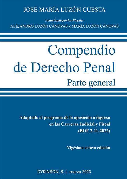 Compendio de Derecho penal