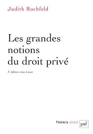 Les grandes notions du Droit privé