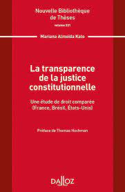 La transparence de la justice constitutionnelle. 9782247223213