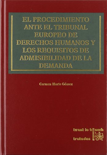 El procedimiento ante el Tribunal Europeo de Derechos Humanos y los requisitos de admisibilidad de la demanda