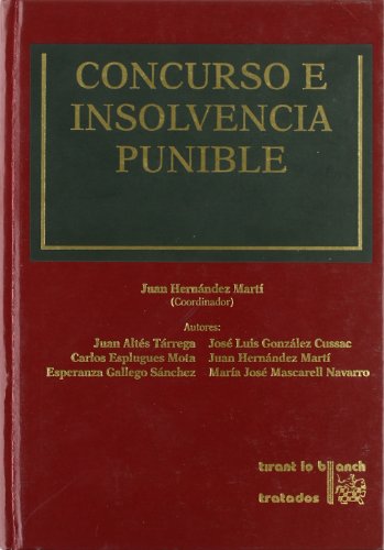 Concurso de insolvencia punible. 9788484560975
