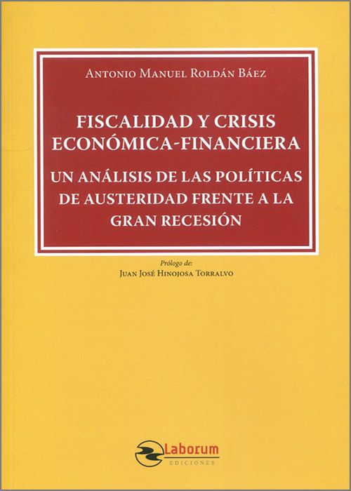 Fiscalidad y crisis económica-financiera. 9788419145482
