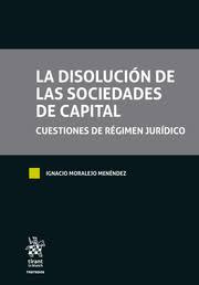 La disolución de las sociedades de capital. 9788411475754