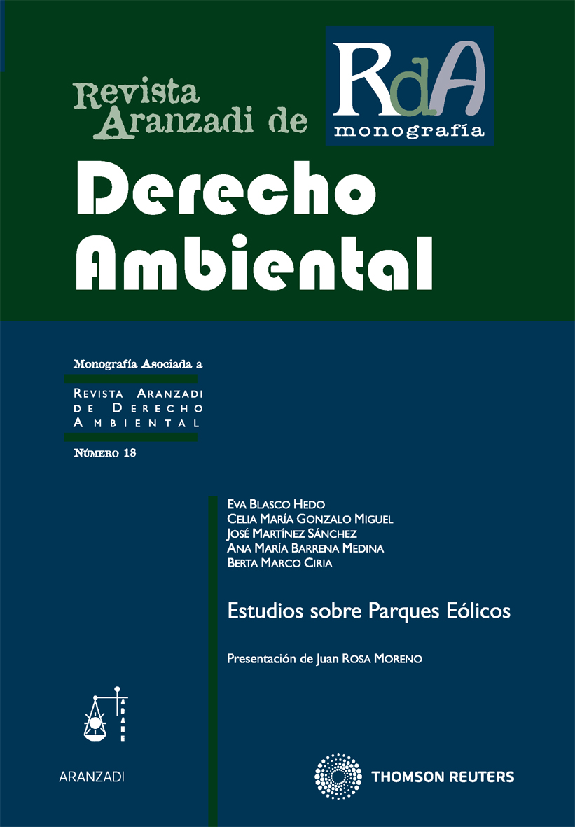 Estudios sobre parques eólicos. 9788499037554
