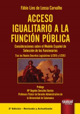 Acceso igualitario a la función pública. 9789897120268