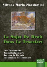 Le sujet de droit dans le transfert. 9789898312365