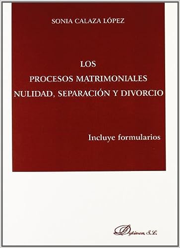 Los procesos matrimoniales. 9788498498035