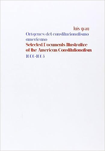 Orígenes del constitucionalismo americano. 9788498498134