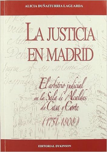 La justicia en Madrid. 9788498499346
