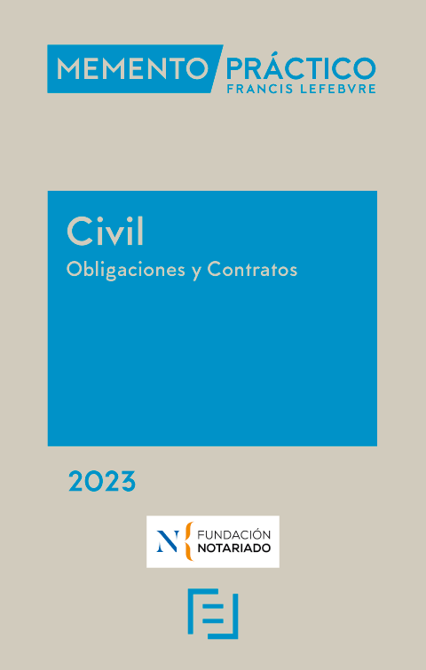 MEMENTO PRÁCTICO-Civil: Obligaciones y contratos 2023. 9788419573476