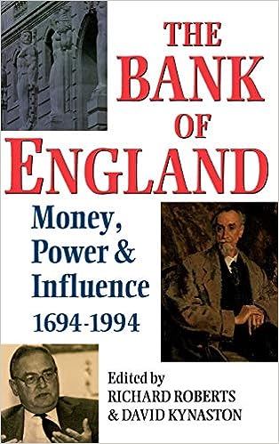 The Bank of England. 9780198289524