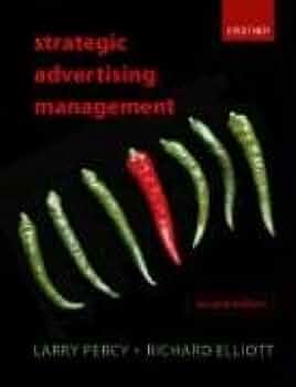 Strategic advertising management. 9780199274895