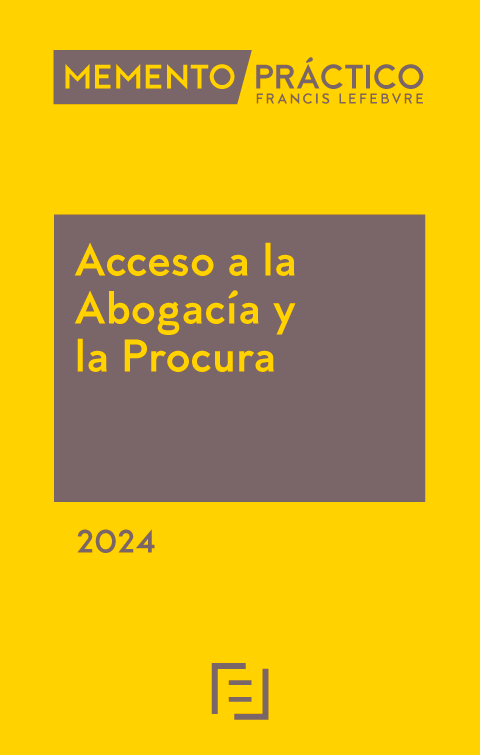 MEMENTO PRÁCTICO-Acceso a la Abogacía y Procura 2024. 9788419573452