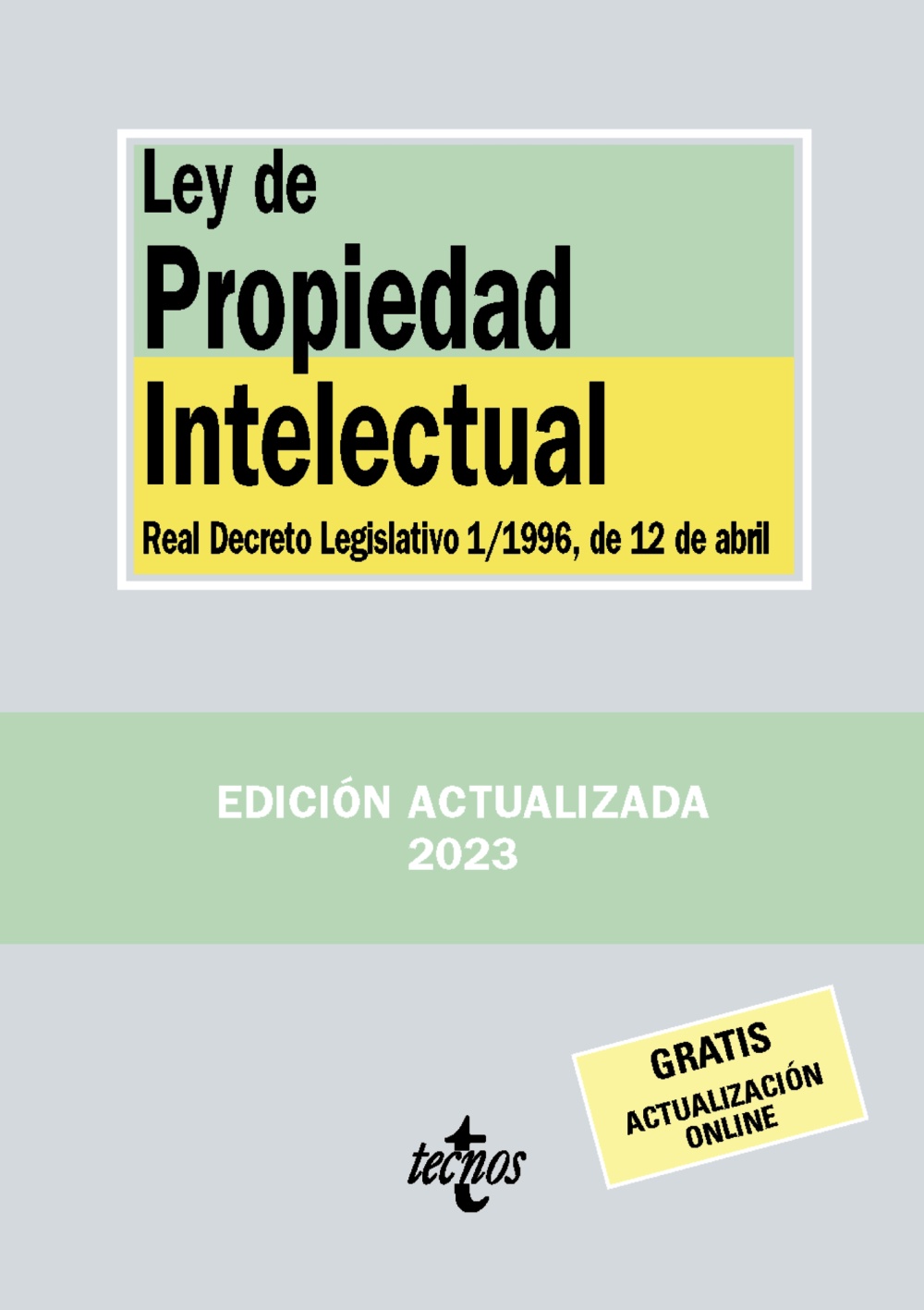 Ley de Propiedad Intelectual. 9788430984572