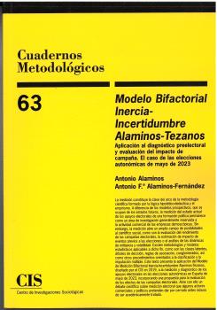 Modelo Bifactorial Inercia-Incertidumbre Alaminos-Tezanos. 9788474769043
