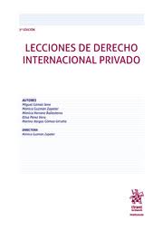 Lecciones de Derecho internacional privado. 9788411696357