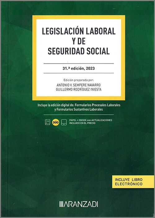 Legislación Laboral y de Seguridad Social . 9788411632614