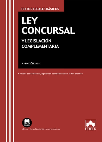 Ley Concursal y legislación complementaria. 9788411940504