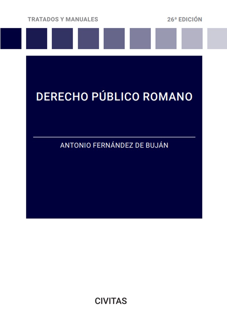 Derecho público romano. 9788411259903