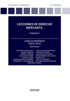 Lecciones de Derecho mercantil. 9788411259576