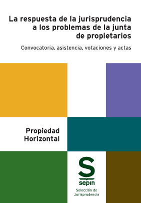 La respuesta de la jurisprudencia a los problemas de la junta de propietarios. 9788411650809