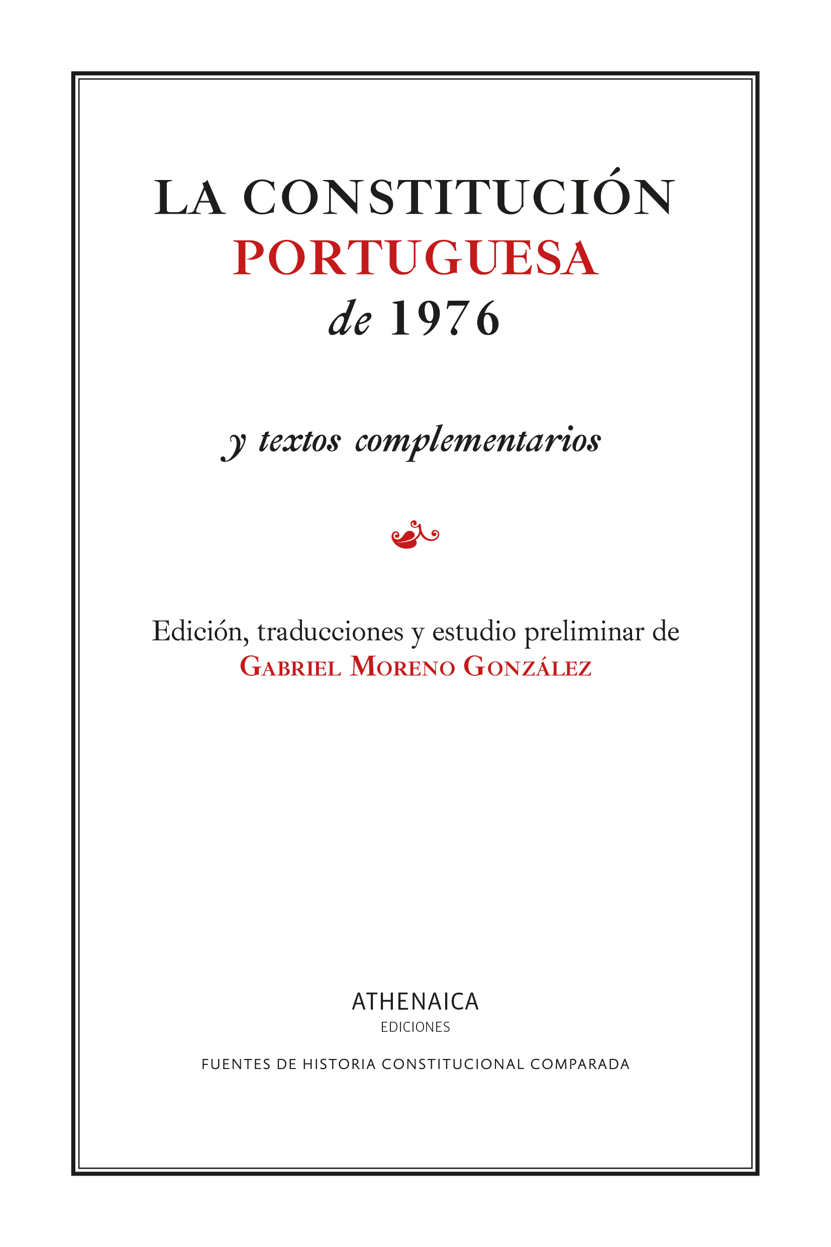 La Constitución portuguesa de 1976