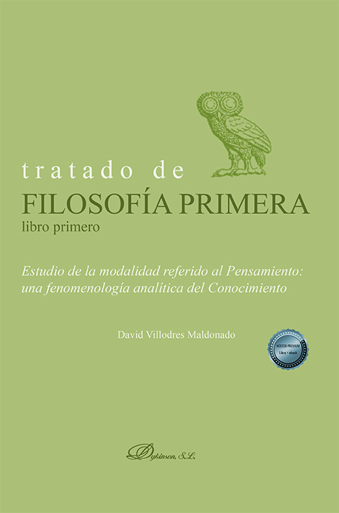 Tratado de filosofía primera. 9788411708746