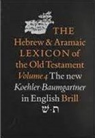 The Hebrew and Aramaic Lexicon of the Old Testament. Tomo IV.. 9789004100763
