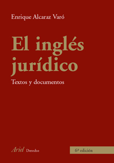 El inglés jurídico. 9788434456006