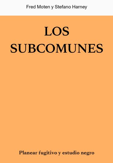 Los subcomunes. 9788412449020