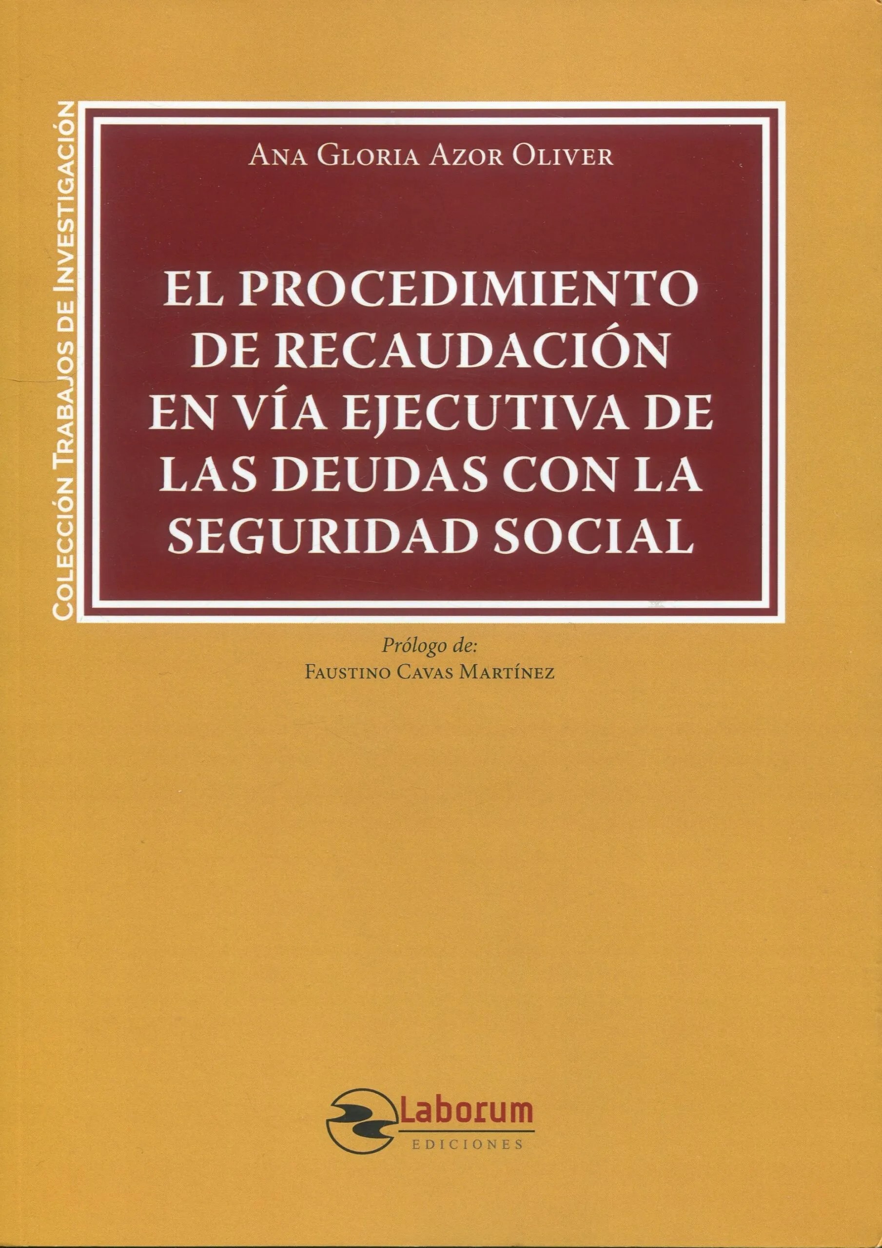 El procedimiento de recaudación en vía ejecutiva de las deudas con la Seguridad Social. 9788419145963