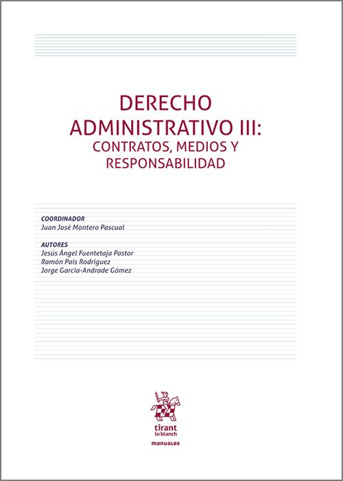 Derecho Administrativo III. 9788411977968