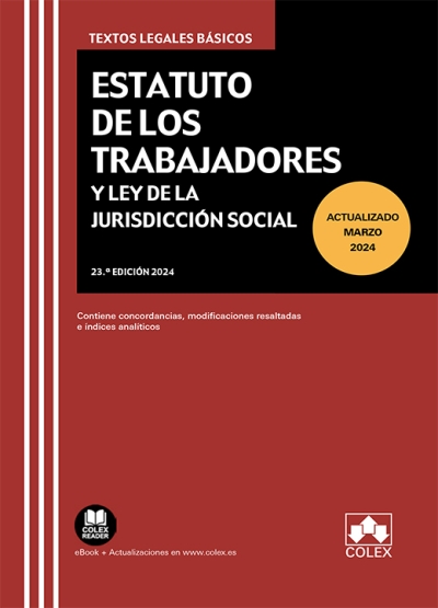 Estatuto de los Trabajadores y Ley de la Jurisdicción Social. 9788411943055