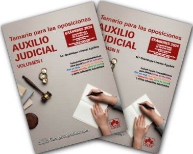 Temario para las oposiciones de Auxilio judicial 2024