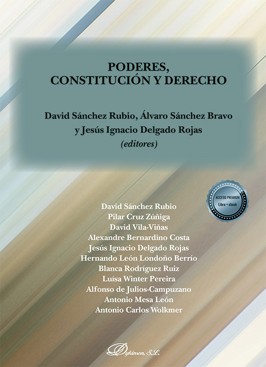 Poderes, Constitución y Derecho. 9788411709859
