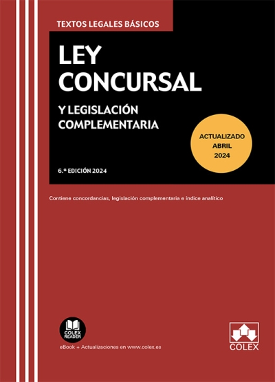 Ley Concursal y legislación complementaria. 9788411944373