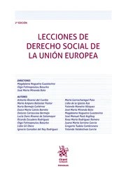 Lecciones de Derecho Social de la Unión Europea 
