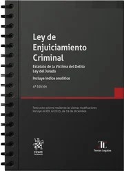 Ley de Enjuiciamiento Criminal . 9788410566149