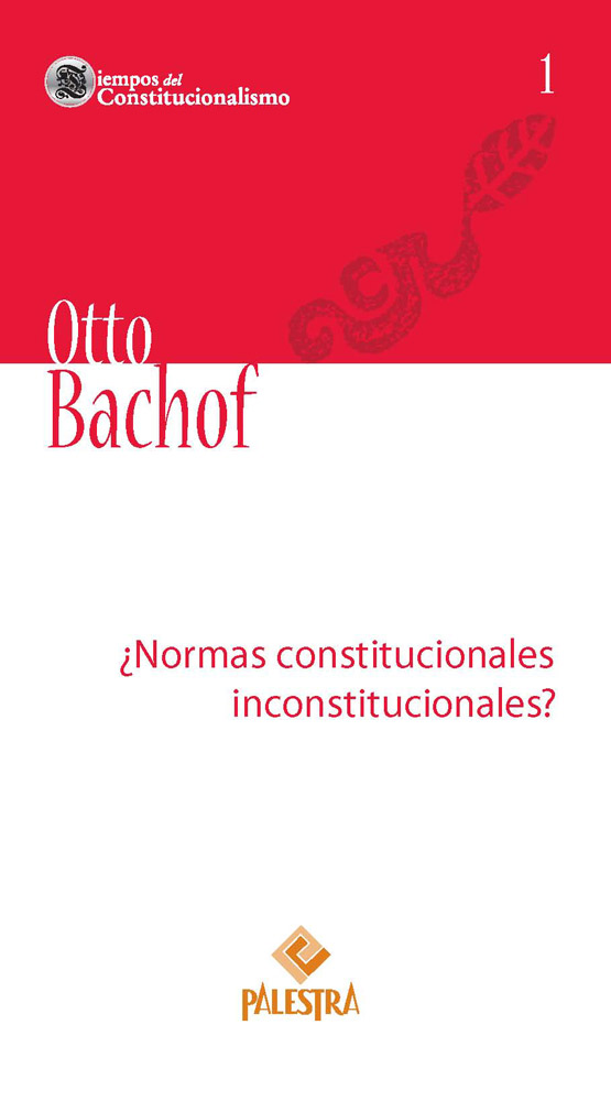 ¿Normas constitucionales inconstitucionales?. 9789972224836