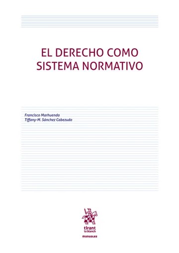 El Derecho como sistema normativo. 9788410711037