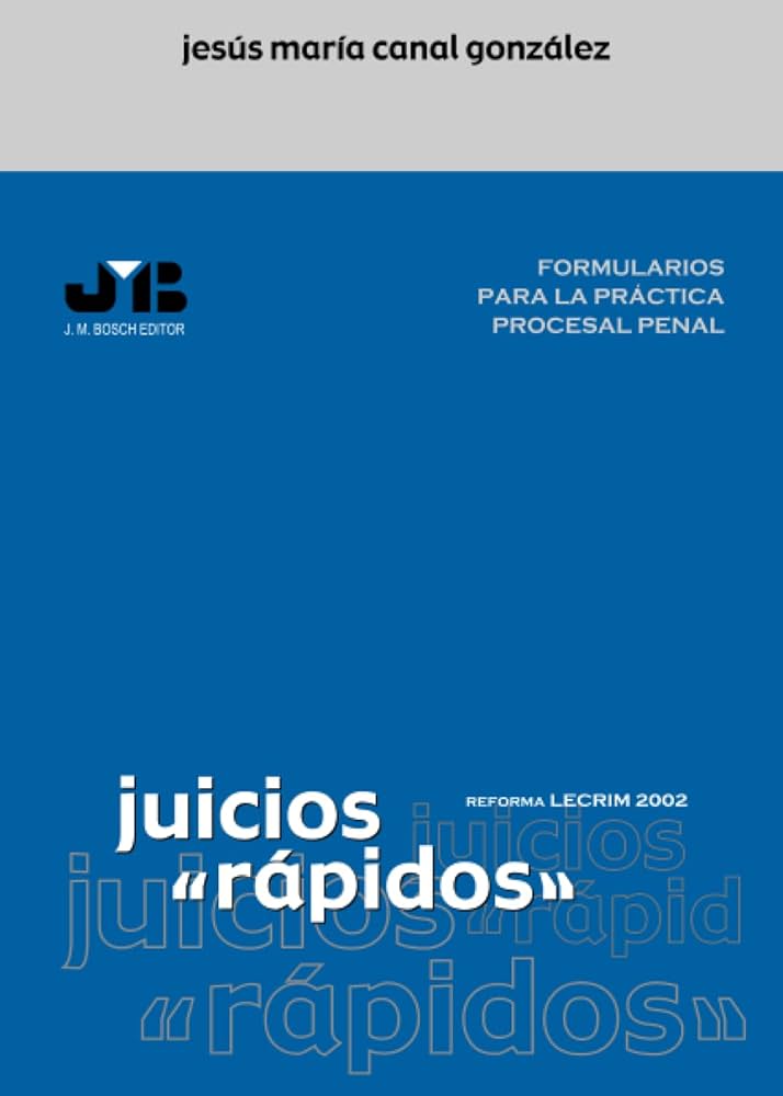 Juicios "rápidos". 9788476986844