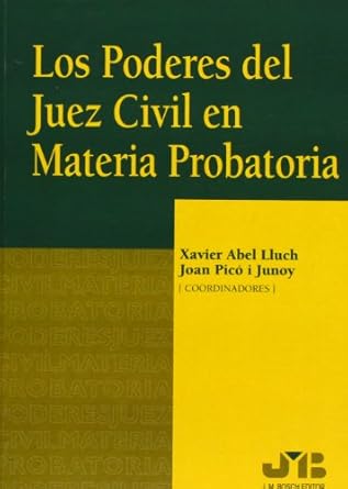 Los poderes del juez civil en materia probatoria. 9788476987032